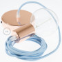 Pendel-singolo-lampada-sospensione-cavo-tessile-Effetto-Seta-Azzurro-Baby-RM17-122522877371-6