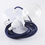 Pendel-per-paralume-lampada-sospensione-cavo-tessile-Effetto-Seta-Blu-Scuro-RM2-122522879080
